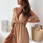 💖Limited Sale 49% OFF💖Women’s Elegant Sexy V Neck Side Slit Dress🤩🌷