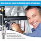 ❄️Summerfresh 50% OFF!💦High-Pressure Drain Jetting Nozzle – Stainless Steel 1 Forward + 6 Rear Jets with 1/4" Quick Connect