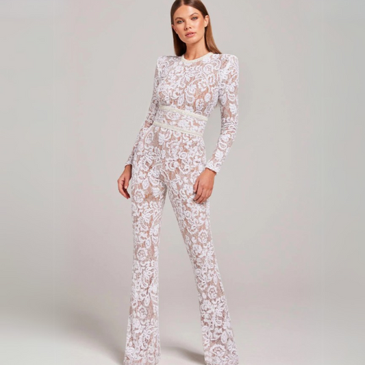 Women's Sexy Lace Print Jumpsuit🔥Buy two  get free shipping