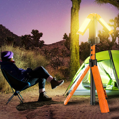 🔥2025 HOT SALE🔥 Rechargeable Folding LED Camping Light with Stand