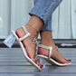 🎁Hot Sale 50% Off⏳Fashion Elastic Women's Sandals with Rhinestones