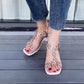 🎁Hot Sale 50% Off⏳Fashion Elastic Women's Sandals with Rhinestones