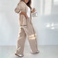💖Limited Sale 50% OFF💖 Women's Casual Beige 2-Piece Set