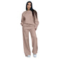 🌸Hot Sale 56% Off🌸Fashionable solid color two-piece suit