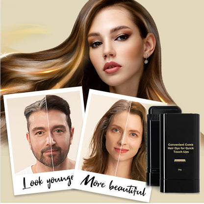 🎃Halloween Deal 50% OFF!✨Root Touch-Up Colour Comb – Easy Grey Coverage
