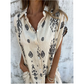 💕New Arrival Hot Sale 50% OFF👗Loose-Fit Printed Short Sleeve Dress with Pockets