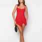 Women's Mini Sleeveless Lace Cami Dress