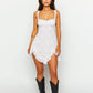 Women's Mini Sleeveless Lace Cami Dress