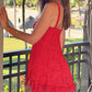 Women's Mini Sleeveless Lace Cami Dress
