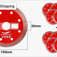 Master Ultra-thin Corrugated Tile Cutting Discs（50%OFF