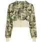 Trendy Camouflage Sweatshirt Set