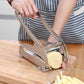 🔪 50% Off! 🥒 Potato and Cucumber Slicer – Stainless Steel – 4 Suction Cups & Professional-Grade Blades – Designed for the Kitchen