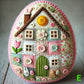 Patchwork Felt Easter Egg House DIY Kit