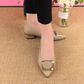 Women's Low Heel Shallow Pointed Toe Shoes