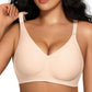 Women's Comfortable Wire-Free Seamless Push Up Bra