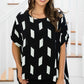 Women’s Scoop Neck Oversized Top