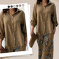 🌸NEW HOT SALE✨Women's Fashion Loose Cardigan Shirt & High Waist Pants Two Piece Set