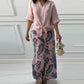 🌸NEW HOT SALE✨Women's Fashion Loose Cardigan Shirt & High Waist Pants Two Piece Set