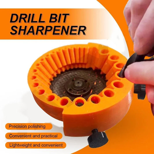 Multi-purpose drill sharpener for angle grinders