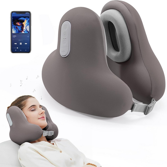 Travel Ergonomic Bluetooth Music U-Shaped Neck Pillow