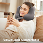 Travel Ergonomic Bluetooth Music U-Shaped Neck Pillow