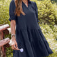 LIMITED TIME SALE🔥WOMEN'S SMOCKED SLEEVE TIERED V-NECK MINI DRESS (BUY 2 FREE SHIPPING)