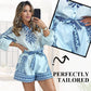 Floral Print Shirt & Shorts Two-Piece Set