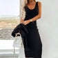 💥2025 New Arrive - 49% OFF💥Women's 2-Piece Set Sleeveless Dress & Loose V-Neck Pullover  20 Reviews