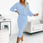 💥2025 New Arrive - 49% OFF💥Women's 2-Piece Set Sleeveless Dress & Loose V-Neck Pullover  20 Reviews
