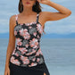 💥Last day special offer 49% OFF🩱Women's Vintage Tummy Control Two Piece Tankini Swimsuits