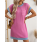 Women's T-Shirt A-Line Mini Dress