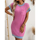 Women's T-Shirt A-Line Mini Dress