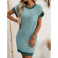 Women's T-Shirt A-Line Mini Dress