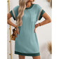 Women's T-Shirt A-Line Mini Dress