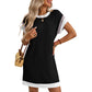Women's T-Shirt A-Line Mini Dress