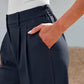 🌸Spring Blowout! 64% Off 👖Women's High-Waist Straight Leg Trousers — Effortless Style