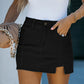 🔥Last Day Special Price £17.99!!✨ Effortlessly rejuvenated girly 💕Women's High Waisted Slit Denim Short Skirts