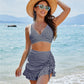 🏝️2025 Summer Hot Sale 50% OFF🌊Gingham High Waisted Tummy Control Bikini Sets👙