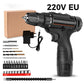 Electric Cordless Drill with Battery ＆ Charger