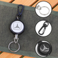 🔑 BUY 1 GET 1 FREE! 🌀 Heavy-Duty Retractable Keychain – Durable Cable, Compact Design & Holds Keys/Cards Securely 💳