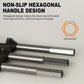 🔥Long Auger Drill Bits for Wood, Plastic & Drywall – Hex Shank