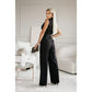 ⏳Time-limited Special⏰Women's Sleeveless V-Neck Solid Jumpsuit