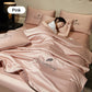 ⏰Last Day Sale 65% OFF🥰 ✨Summer Simple Ice Silk Quilt❄️ Ultra Cool Anti-Sweat Thin Quilt, Machine Washable Bedding