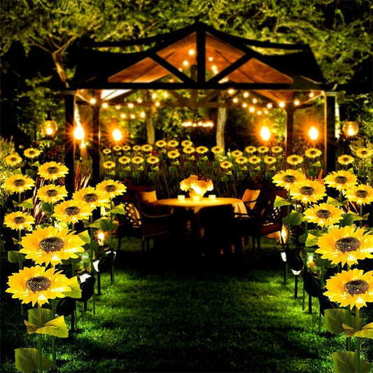 ⏰🔥LIMITED-TIME 50% OFF! 🌻 Sunflower Solar Lights – Auto On/Off, 14H Glow & IP65 Waterproof, Perfect for Garden & Patio ✨☀️