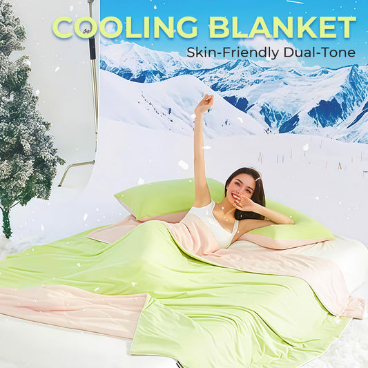 Skin-Friendly Dual-Tone Cooling Blanket