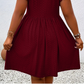 ✨ LIMITED-TIME 50% OFF! 👗 Women's V-Neck Ruffle Trim Dress – Flattering, Soft & Perfect for Any Event 🌸