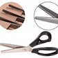❄️Summerfresh 50% OFF!🧵DIY Pinking Shears for Fabric, Paper & Leather – Professional Zigzag Scissors for Sewing and Crafting