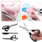 ❄️Summerfresh 50% OFF!🧵DIY Pinking Shears for Fabric, Paper & Leather – Professional Zigzag Scissors for Sewing and Crafting