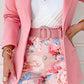 🔥2-piece casual summer fashion set for women (🔥belt included)