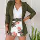 🔥2-piece casual summer fashion set for women (🔥belt included)
